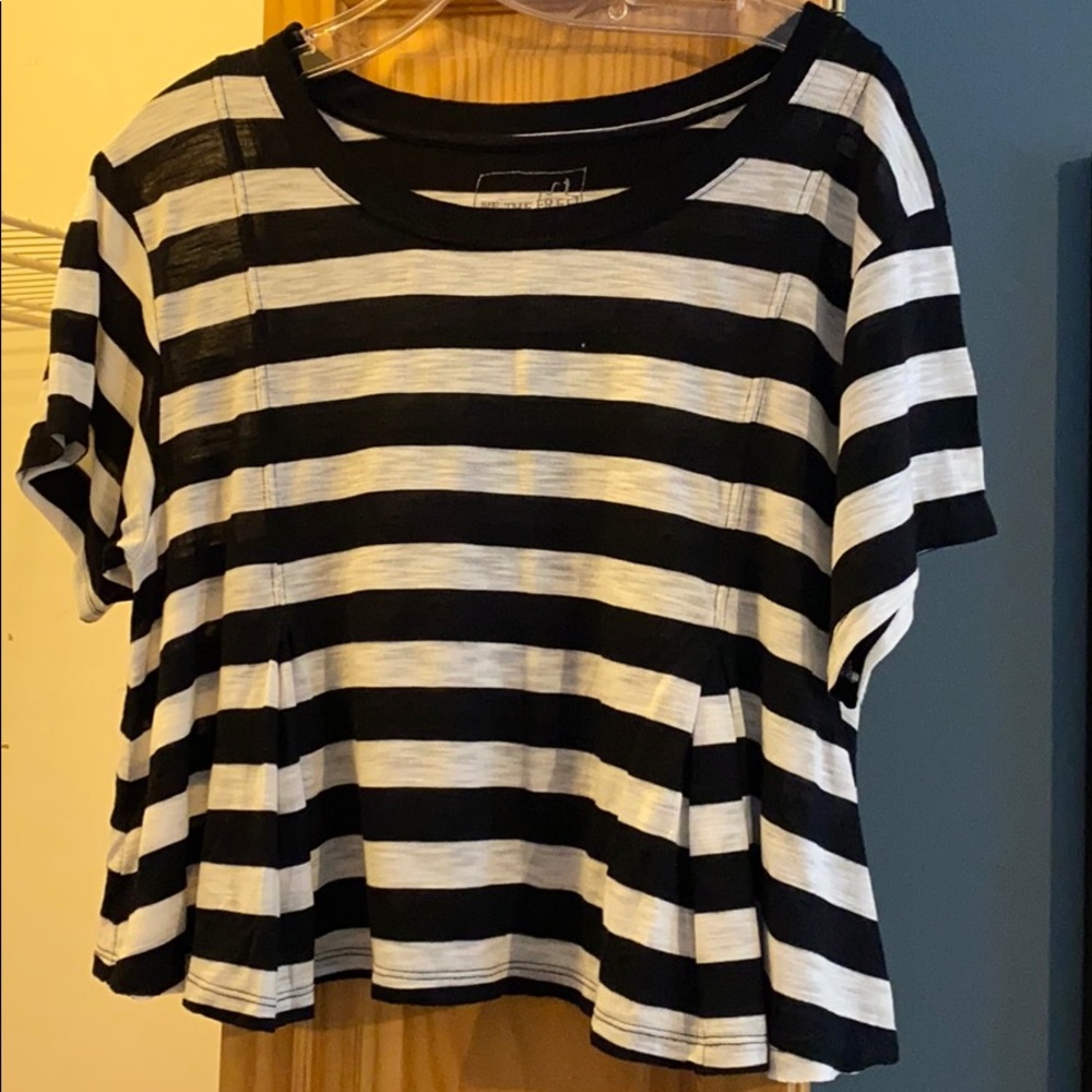 Free People Crop Swing Top